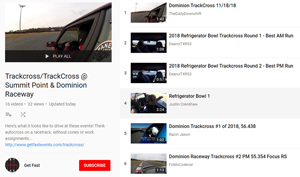 Youtube Playlist Trackcross/TrackCross